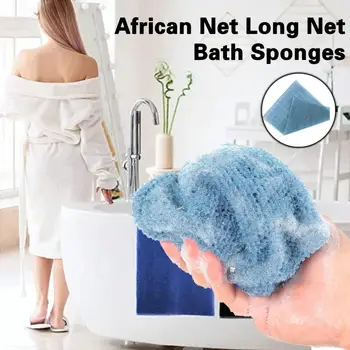 Легкая нейлоновая африканская губка для купания, сетки для ванной комнаты