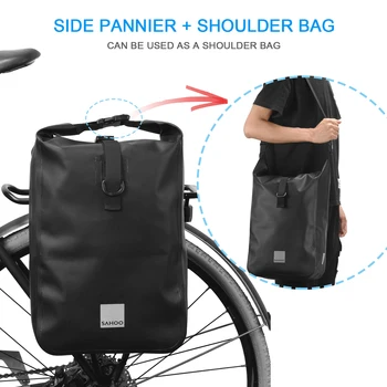 Велоспорт, Велосипед, Сумка для багажника на заднем сиденье, Водонепроницаемая сумка для занятий спортом на открытом воздухе объемом 10 л, вешалки, сумка через плечо, сумка для хранения велосипеда