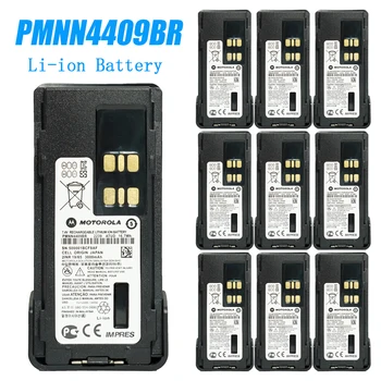 10шт MNN4409BR USB Аккумуляторная Батарея для Motorola Двухсторонние Радиостанции P8668 P6600i GP328D XPR3300 XPR3500 XPR7350 APX1000 DP4401