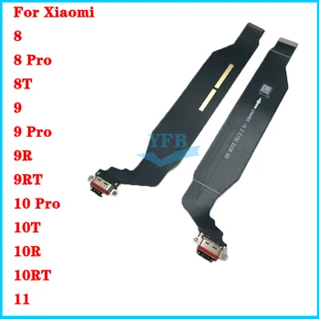 Для Oneplus 8 9 10 Pro 8T 9R 9RT 10T 10r 11 USB Порт Для Зарядки Док-станция Разъем Зарядного устройства Гибкий Кабель