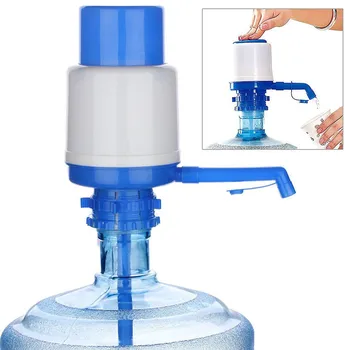 Чистый и гигиеничный Портативный ручной пресс для питьевой воды в бутылках, Съемная трубка, Инновационный ручной вакуумный насос-дозатор