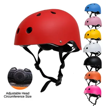 Шлемы для скейтбординга для взрослых, Детские шлемы для дрифтинга, велоспорта на открытом воздухе, матовые шлемы, Защитные шлемы для катания на роликах