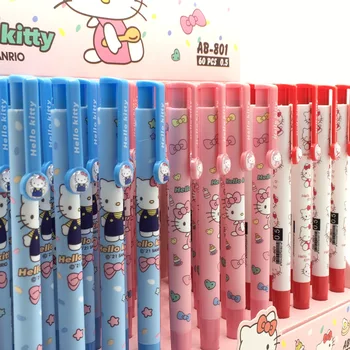 60шт мультяшных шариковых ручек Sanrio Melody Hello Kitty Студенческие принадлежности Канцелярские принадлежности Оптом