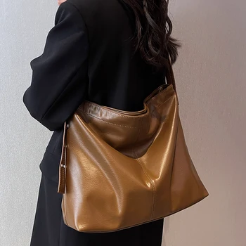 Женские сумки-тоут из искусственной кожи большой емкости, высококачественная женская дорожная сумка через плечо, повседневная женская сумка-мессенджер через плечо