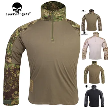 Большие скидки Боевая рубашка EMERSONGEAR Gen 3, тактическая армейская военная камуфляжная рубашка, костюм для страйкбола