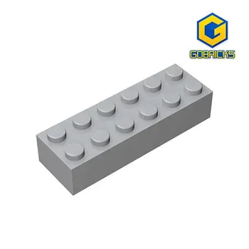 Gobricks GDS-543 Brick 2 x 6 совместим с 44237 2456 детскими строительными блоками Technica для сборки своими руками