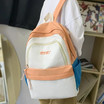 Милый женский дорожный ноутбук, Женская сумка для книг, водонепроницаемый студенческий рюкзак Kawaii, Модные женские нейлоновые школьные сумки, мода для девочек