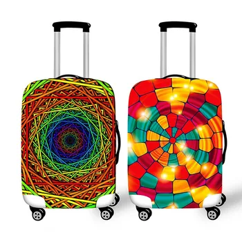 Новый пылезащитный чехол для багажа с рисунком в клетку, эластичный, утолщающий защитный чехол для чемодана 19-32 дюймов, чехол для чемодана, аксессуары для путешествий