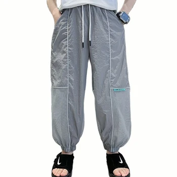 Летние брюки для мальчиков в стиле пэчворк, повседневные детские штаны для мальчиков, подростковая одежда для мальчиков 6, 8, 10, 12, 14