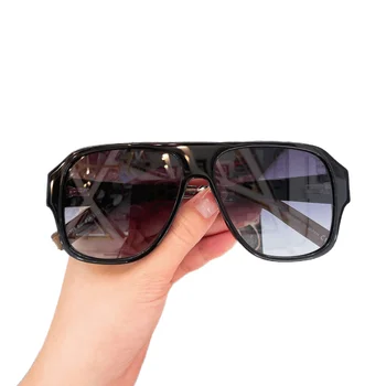 2023 507 Европейско-Американский модный стиль, Роскошные брендовые мужские солнцезащитные очки Pilot Style Shield, Элегантные очки для женщин на открытом воздухе Gafas
