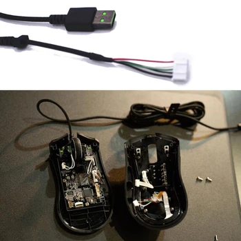 Замена G32B Прочный Нейлоновый Плетеный USB-Кабель Для Мыши Линии Мыши для Игровой Мыши razer Mamba Elite