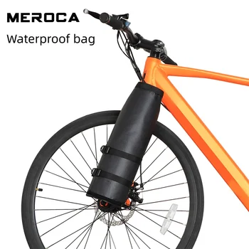 Сумка для велосипедной рамы, цилиндрическая сумка для вилки, непромокаемая сумка для чайника для дальних поездок
