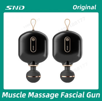 SND Мини-пистолет для мышечной фасции, массажер для шеи, релаксант, профессиональный Бесщеточный мотор, вибрационный чайник, пистолет для фасции.