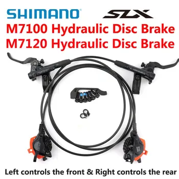 Shimano DEORE SLX M7100 M7120 Тормоз Горный Велосипед Гидравлический Дисковый Тормоз MTB BR BL M7100 900/1600 M7120 Левые и Правые Запчасти MTB