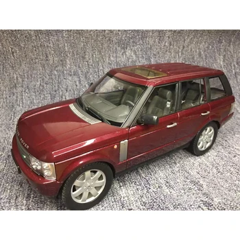 Модель коллекции внедорожников WELLY с изъянами Land Rover Range Rover из сплава, хобби для взрослых, подарок, украшение, сувенир, металлическая игрушка 1:18