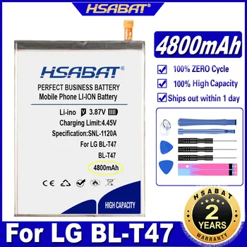 Аккумулятор HSABAT BL-T47 4800mAh для LG Velvet 5G LM-G900N LM-G900EM LM-G900 LM-G900TM/Velvet LMG910EMW/Velvet 5G UW LM-G900V