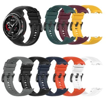 Силиконовый ремешок для часов Huawei Honor Watch GS Pro, Оригинальный смарт-браслет, Быстросъемный Ремень, Аксессуары, Горячая Новинка
