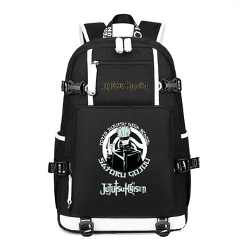 Детский рюкзак для дзюдзюцу Кайсэн, школьная сумка, дорожная сумка для ноутбука, парусиновые спортивные сумки Mochila Satoru Gojo, рюкзаки