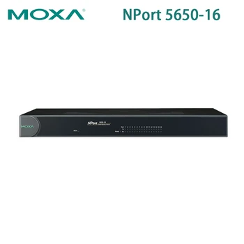 MOXA NPort 5650-16 RS-232/422/485 Промышленный сервер последовательных устройств для монтажа в стойку