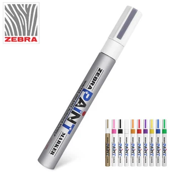 Ручка для рисования Zebra color, 1 шт., черная ручка для рисования, водонепроницаемая и не выцветающая КРАСКА, швабра-200 м