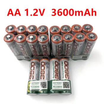 Аккумуляторная батарея AA Pilas Recargables AA 3600mah 1.2V Ni-mh AA Battery Только батарейки в комплекте 1 Cn (origin)