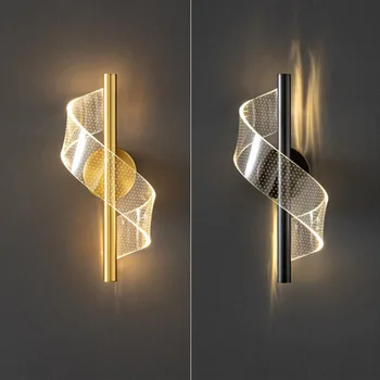 Полностью медный светильник роскошная прикроватная люстра для спальни дизайнерское искусство для дома фоновый светильник для коридора
