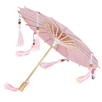 Аксессуары для зонтика 1/3 BJD розового цвета, элегантного для куклы 60 см