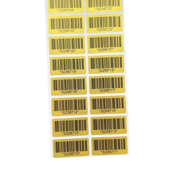 100шт золотая гарантийная защитная наклейка (30 мм x 15 мм) Защитная печать, защищающая от несанкционированного доступа, Наклейки с недействительными гарантийными этикетками