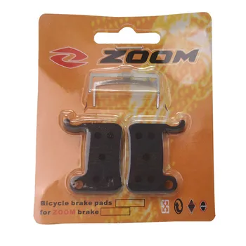 Тормозные Колодки ZOOM MTB Велосипедные Дисковые полуметаллические Дисковые Тормозные Колодки для Shimano HB100 HB875 HB870 M595 M596 M585 775 M535 Дисковые Тормоза