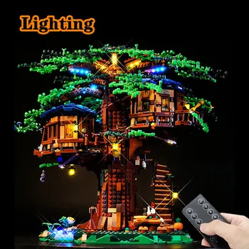 Комплект светодиодного освещения для 21318 строительных блоков для дома на дереве (только светильник, без модели)