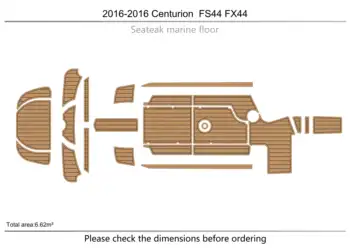2016 Centurion FS44 FX44 Кокпит плавательная платформа 1/4 