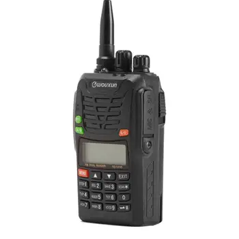Wouxun KG-UV6D двухдиапазонное двустороннее радио с аккумулятором емкостью 1700 мАч, одобренное CE FCC UV6D KG-UV6X UHF VHF любительское радио на большие расстояния SOS