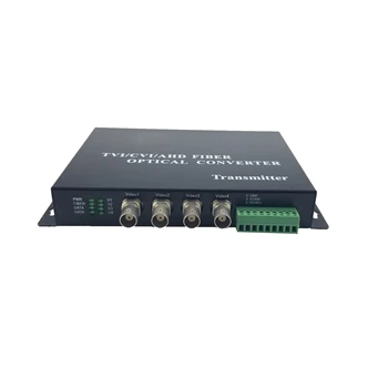оптоволоконный конвертер HD видео xnxx с RS485 AHD CVI TVI в оптоволоконный конвертер 1080P