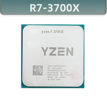 Процессор R7 3700X R7 3700X 3,6 ГГц Восьмиядерный процессор с шестью потоками 7 Нм L3 = 32 М 100-000000071 Сокет AM4 новый ryzen