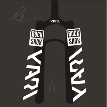 Высококачественная наклейка на переднюю вилку велосипеда YARI rockshox Водонепроницаемая наклейка на переднюю вилку велосипеда, декоративная наклейка на горный велосипед, наклейка на наклейку